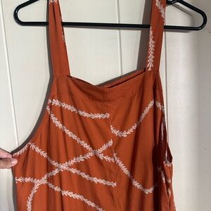 Kamea- Rust Orange Jumpsuit